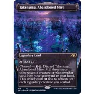 (フルアート)(416)見捨てられたぬかるみ、竹沼/Takenuma, Abandoned Mire《英語》【NEO】 1枚