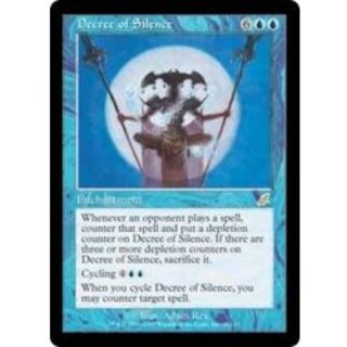 [EX]静寂の命令/Decree of Silence《日本語》【SCG】 1