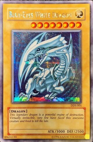 〔状態B〕BlueeyesWhiteDragon【シークレット】{DDS-001}《モンスター》 1枚