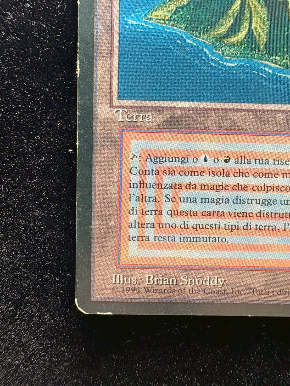 [PLD](インク)Volcanic Island《イタリア語》【3ED(FBB)】#312 1枚