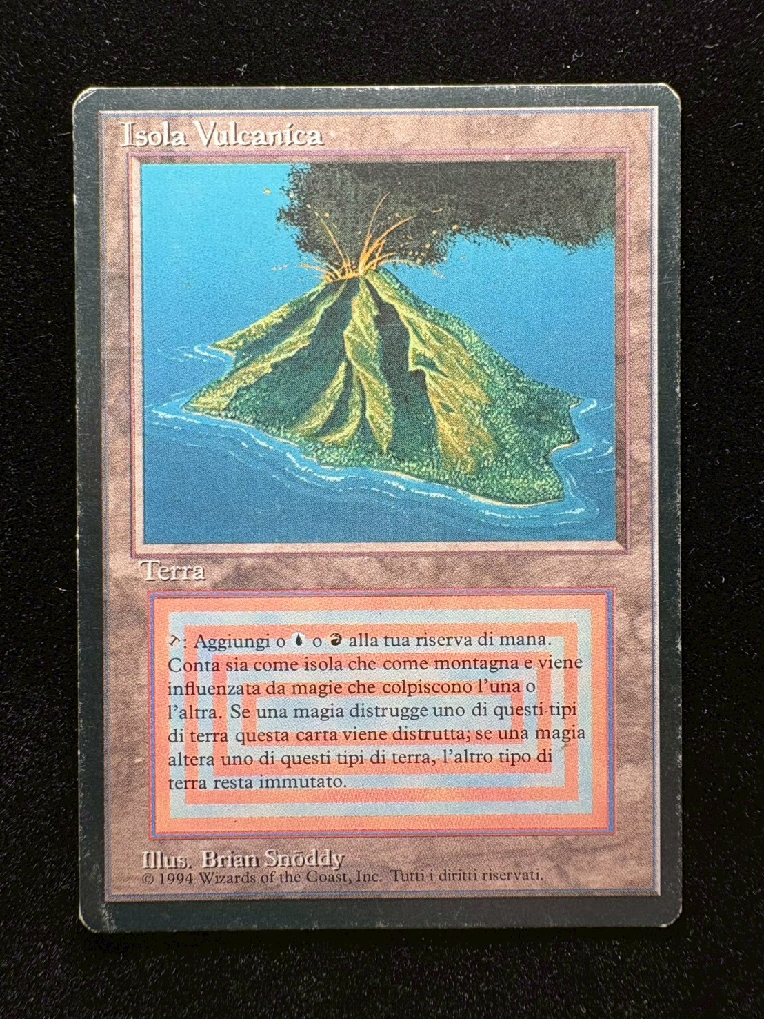 [HPLD](インク)Volcanic Island《イタリア語》【3ED(FBB)】#311 1枚