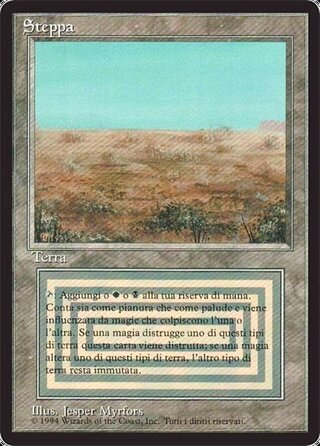 [EX]Scrubland《イタリア語》【3ED(FBB)】#310 1枚