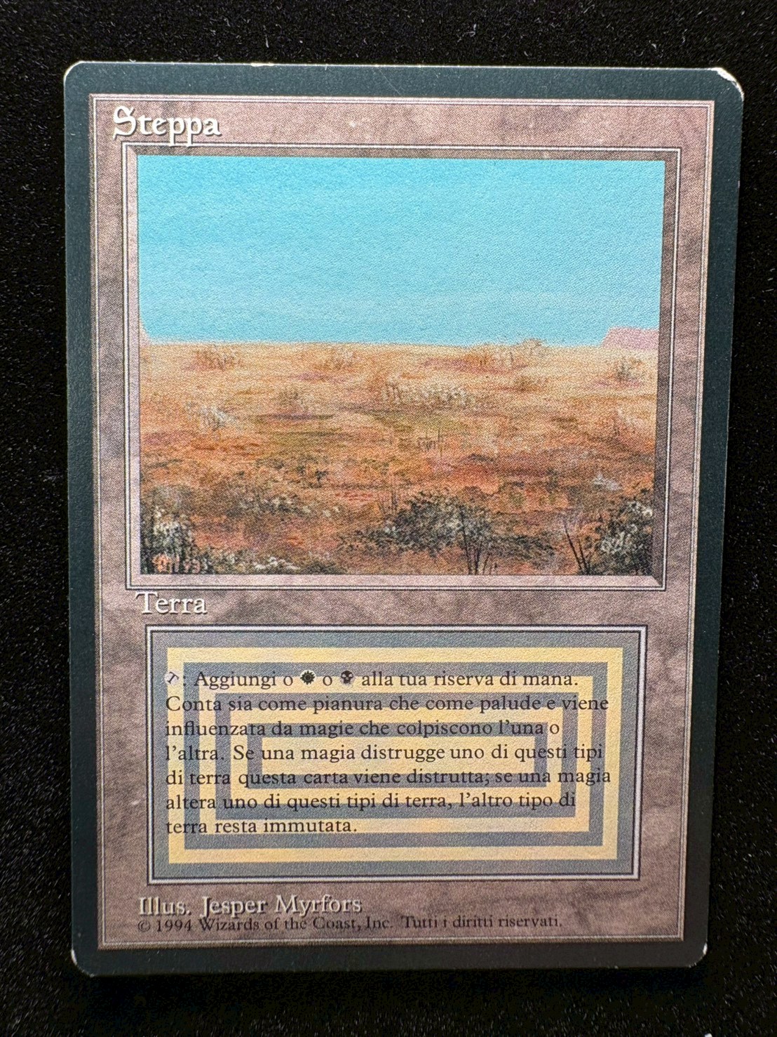 [EX]Scrubland《イタリア語》【3ED(FBB)】#310 1枚