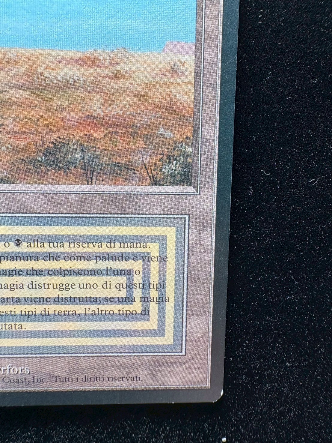 [EX]Scrubland《イタリア語》【3ED(FBB)】#310 1枚