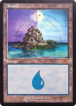 [EX](サイン)島/Island《英語》【Guru Lands】#300 1枚