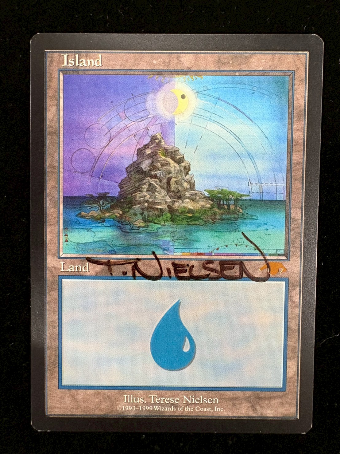 [EX](サイン)島/Island《英語》【Guru Lands】#300 1枚