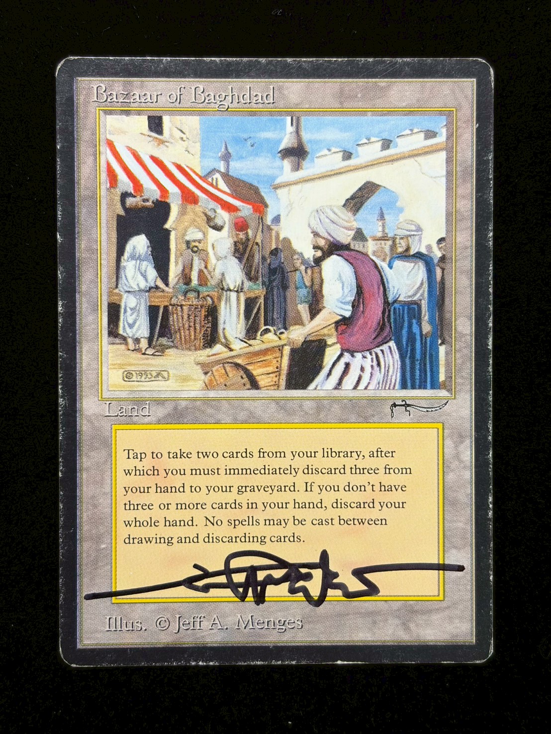 [HPLD](サイン/インク)Bazaar of Baghdad《英語》【ARN】#296 1枚