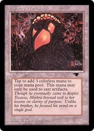 [POOR](水濡れ)Mishra's Workshop《英語》【ATQ】#294 1枚