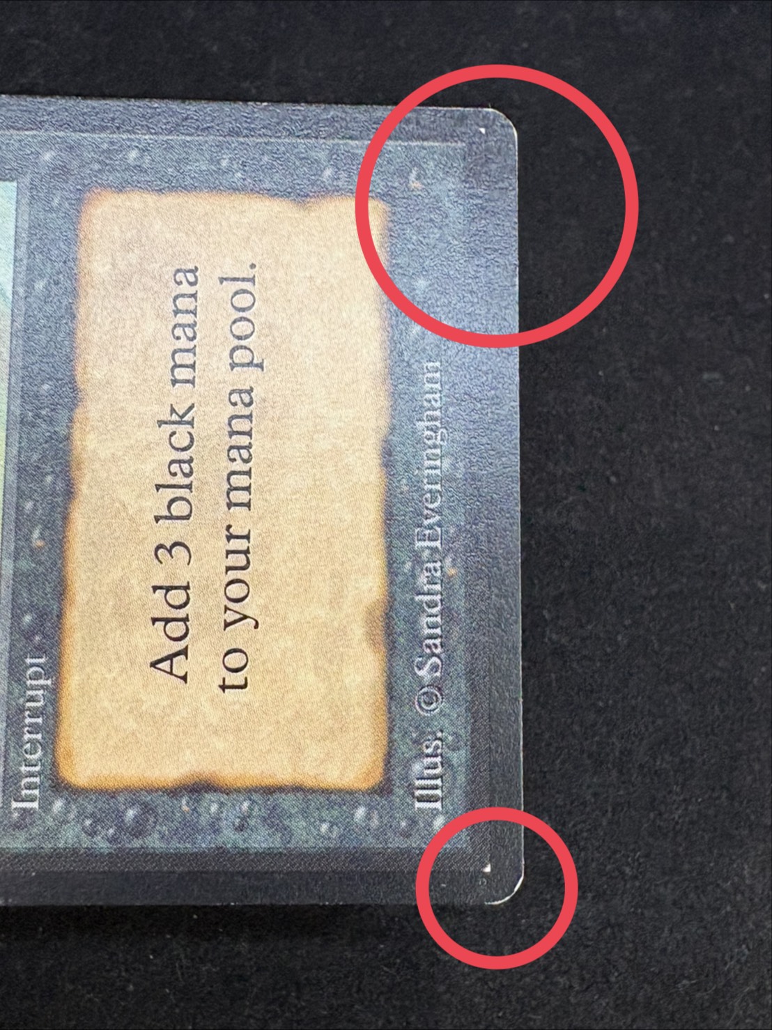 [EX]暗黒の儀式/Dark Ritual《英語》【LEB】#290 1枚