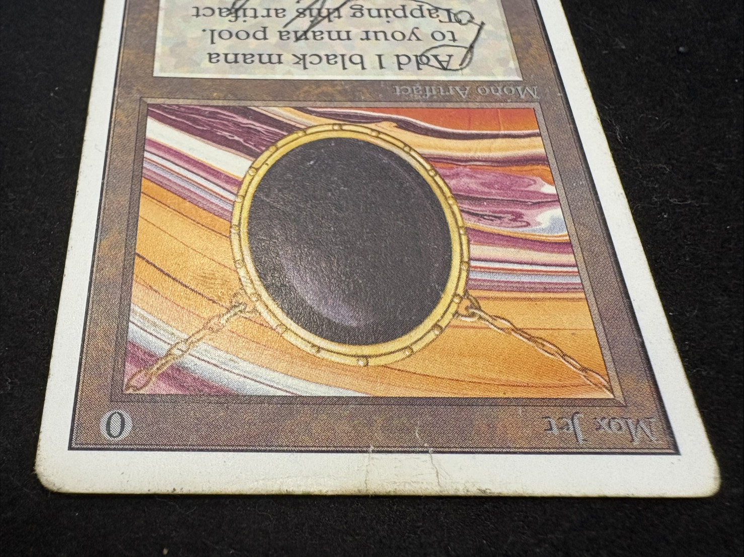 [POOR](サイン/インク)Mox Jet《英語》【2ED】#287 1枚