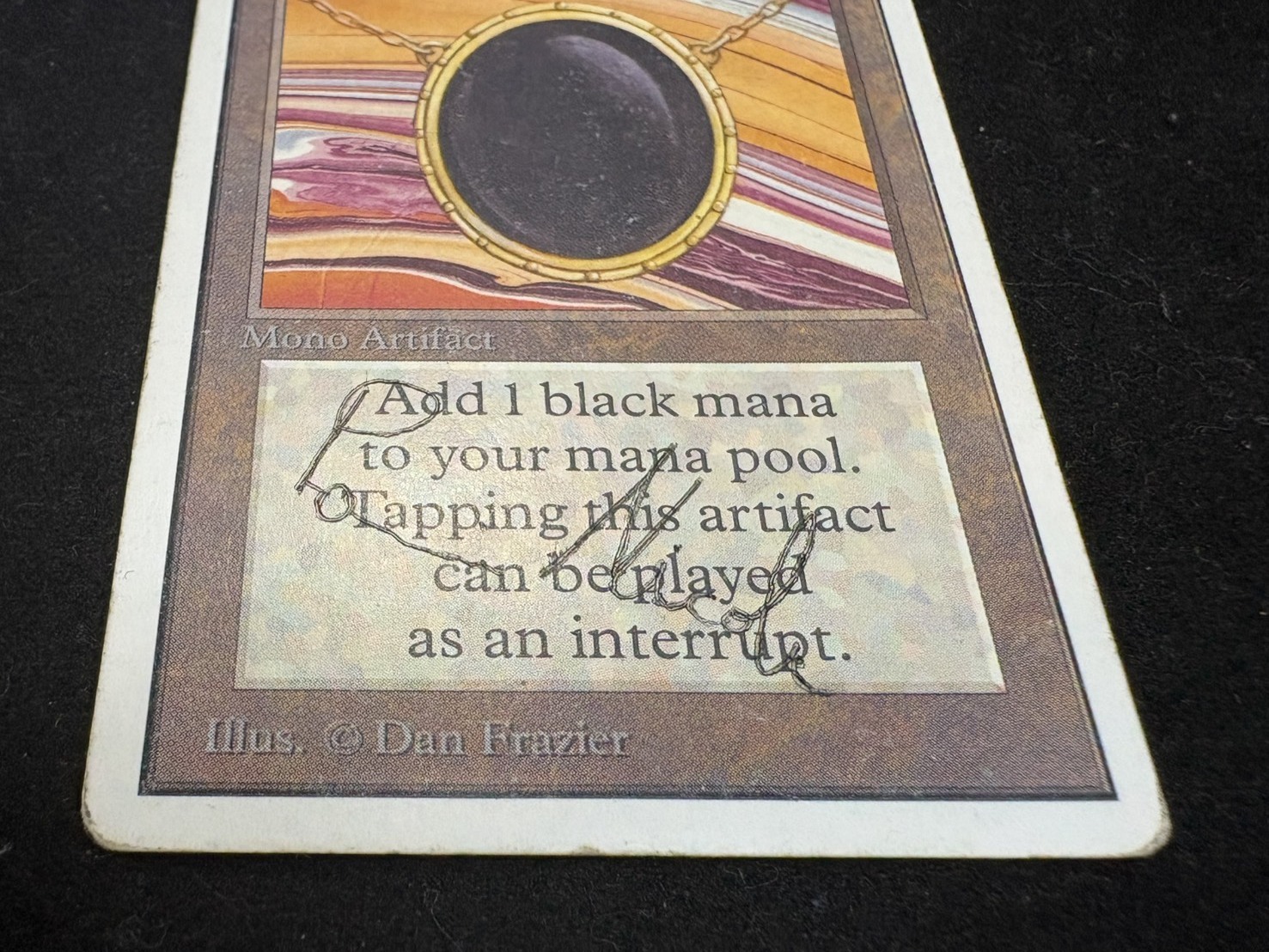 [POOR](サイン/インク)Mox Jet《英語》【2ED】#287 1枚