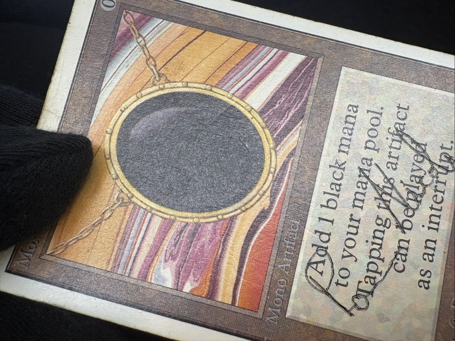 [POOR](サイン/インク)Mox Jet《英語》【2ED】#287 1枚