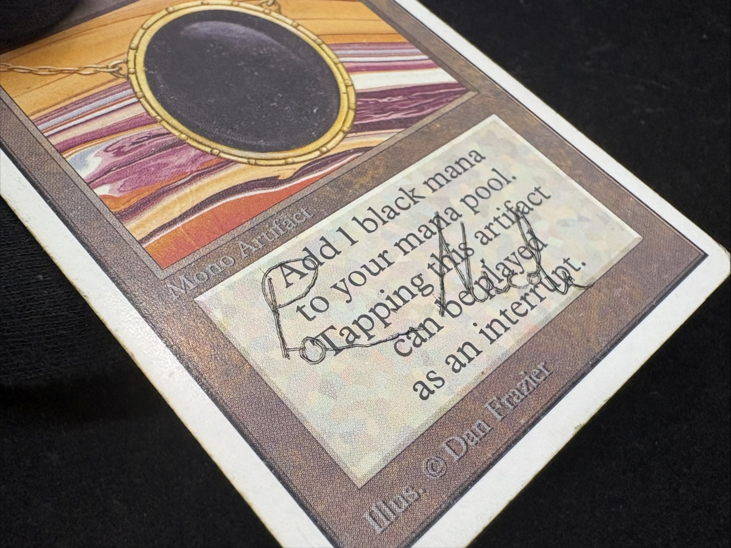 [POOR](サイン/インク)Mox Jet《英語》【2ED】#287 1枚