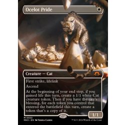 (フルアート)オセロットの群れ/Ocelot Pride《英語》【MH3】 1枚