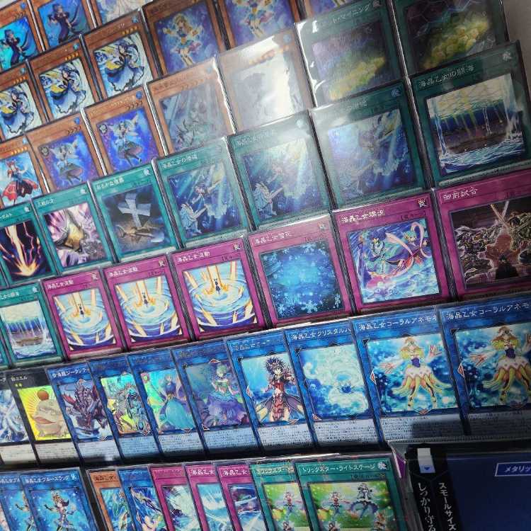 山屋　即日発送　海晶乙女デッキ マリンセスデッキ 　構築済みデッキ　海晶乙女スプリンガール　海晶乙女パスカルス　海晶乙女ブルータン　海晶乙女の潜逅　海晶乙女アクア・アルゴノート　海晶乙女コーラルトライアングル 1枚