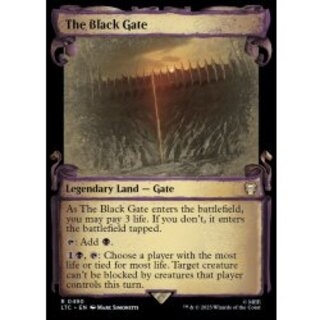 (ショーケース枠)黒門/The Black Gate《英語》【LTC】 1枚