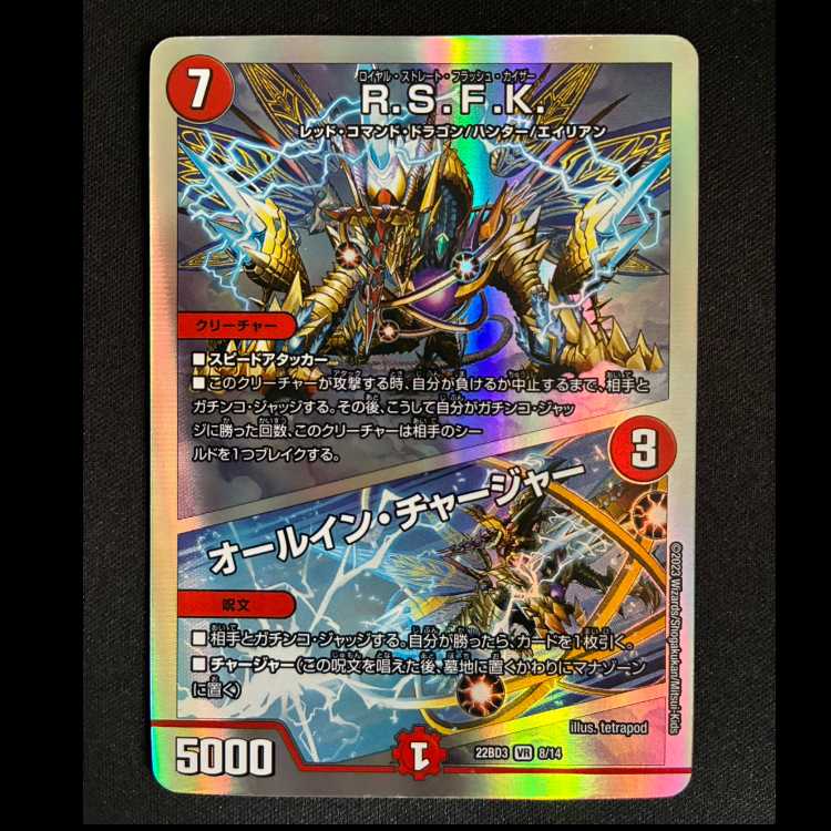 ＃R.S.F.K.｜オールイン・チャージャー VR 8/14 1枚
