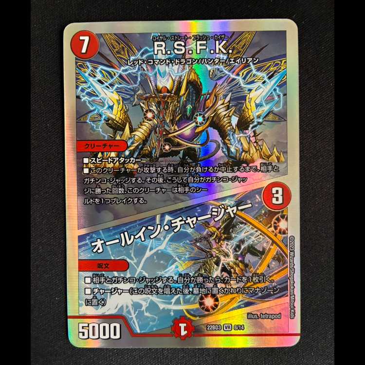 ＃R.S.F.K.｜オールイン・チャージャー VR 8/14 1枚