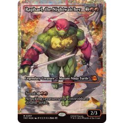 (フラクチャーFOIL)ナイトウォッチャー、ラファエロ/Raphael, the Nightwatcher《英語》【TMT】 1枚