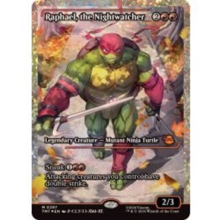 (フラクチャーFOIL)ナイトウォッチャー、ラファエロ/Raphael, the Nightwatcher《英語》【TMT】 1枚