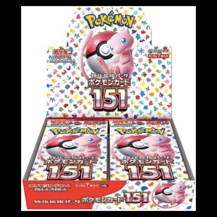 強化拡張パック「ポケモンカード151（イチゴーイチ）」 未開封BOX  1BOX