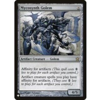 [EX+]マイコシンスのゴーレム/Mycosynth Golem《英語》【Reprint Cards(The List)】 1枚