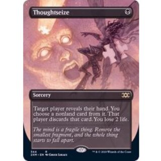 [EX+](フルアート)思考囲い/Thoughtseize《英語》【2XM】 1枚