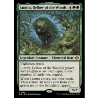 [EX+]森の轟き、ルムラ/Lumra, Bellow of the Woods《英語》【BLB】 1枚