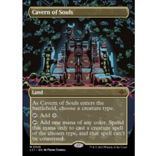 [EX](フルアート)魂の洞窟/Cavern of Souls《英語》【LCI】 1枚