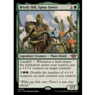 棘を播く者、逆棘のビル/Bristly Bill, Spine Sower《英語》【OTJ】 1枚