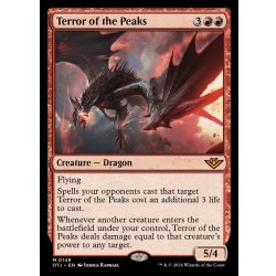 峰の恐怖/Terror of the Peaks《英語》【OTJ】 1枚