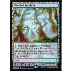 [EX](FOIL)樹木茂る山麓/Wooded Foothills《英語》【EXP】 1枚