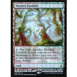 [EX](FOIL)樹木茂る山麓/Wooded Foothills《英語》【EXP】 1枚