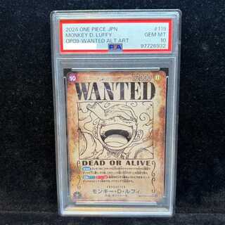 【PSA10】モンキー・D・ルフィ(パラレル)(手配書) SP OP05-119 1枚