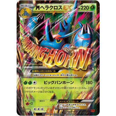 〔状態A-〕MヘラクロスEX【RR】{005/096} 1枚