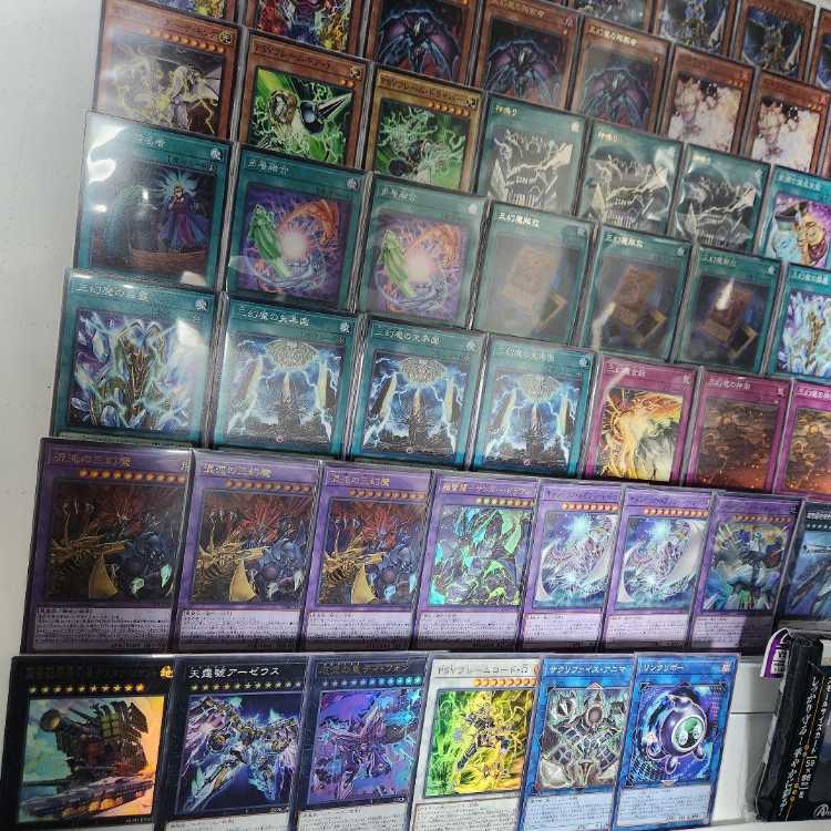 山屋　即日発送　三幻魔デッキ　構築済みデッキ　無窮の三幻魔-幻魔皇ラビエル　罪禍の三幻魔-降雷皇ハモ　劫火の三幻魔-神炎皇ウリア　神鳴り　混沌の三幻魔 1枚