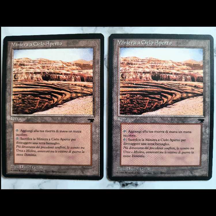 Strip Mine/露天鉱床 ルネサンス イタリア語版 2枚