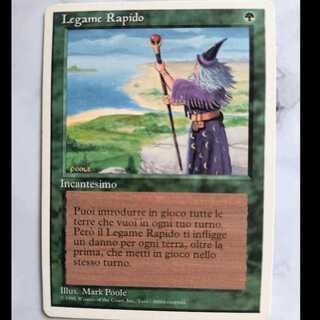 Fastbond 3ED イタリア語版 1枚