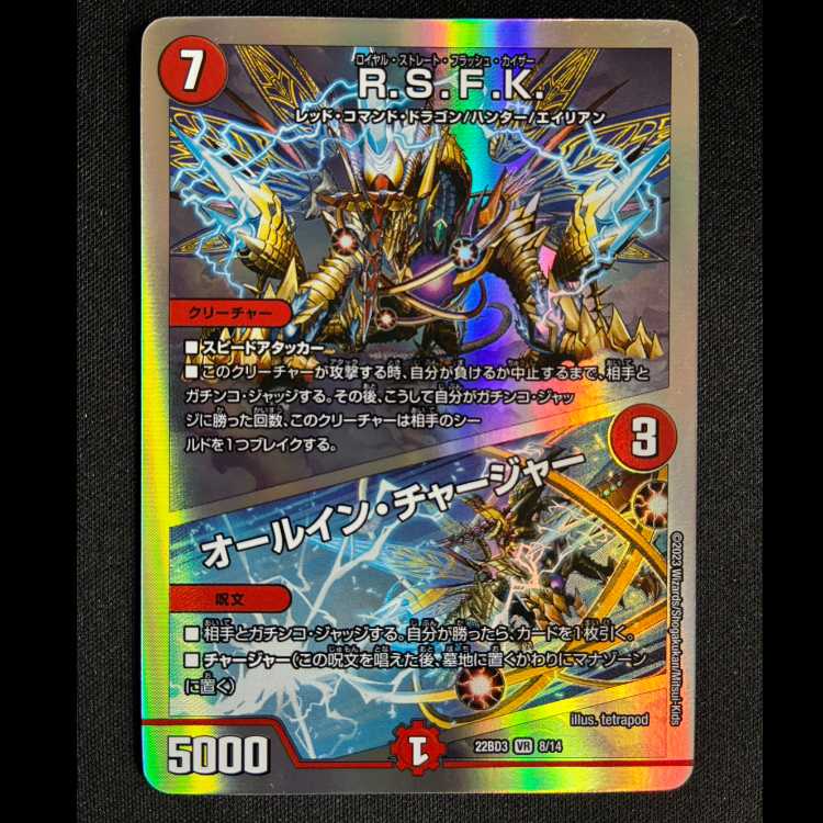 ＃R.S.F.K.｜オールイン・チャージャー VR 8/14 1枚