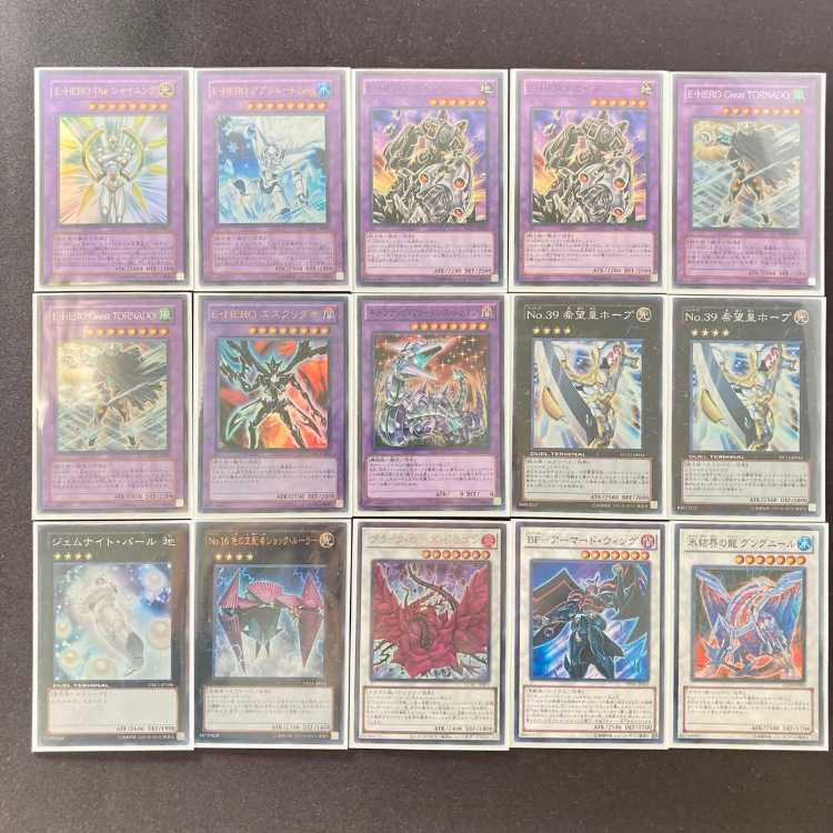 1103環境 本格構築 【HEROビートデッキ】メイン＆EX＆二重スリーブ 《 E・HERO アナザー・ネオス 超融合 E・HERO The シャイニング E・HERO アブソルートZero No.16 色の支配者ショック・ルーラー 》 1枚