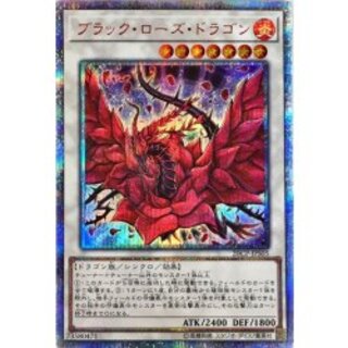 〔状態B〕ブラックローズドラゴン【20thシークレット】{20CP-JPS05}《シンクロ》 1枚
