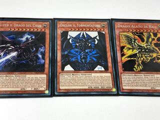 オシリスの天空竜　オベリスクの巨神兵　ラーの翼神竜　イタリア語版　EU版　