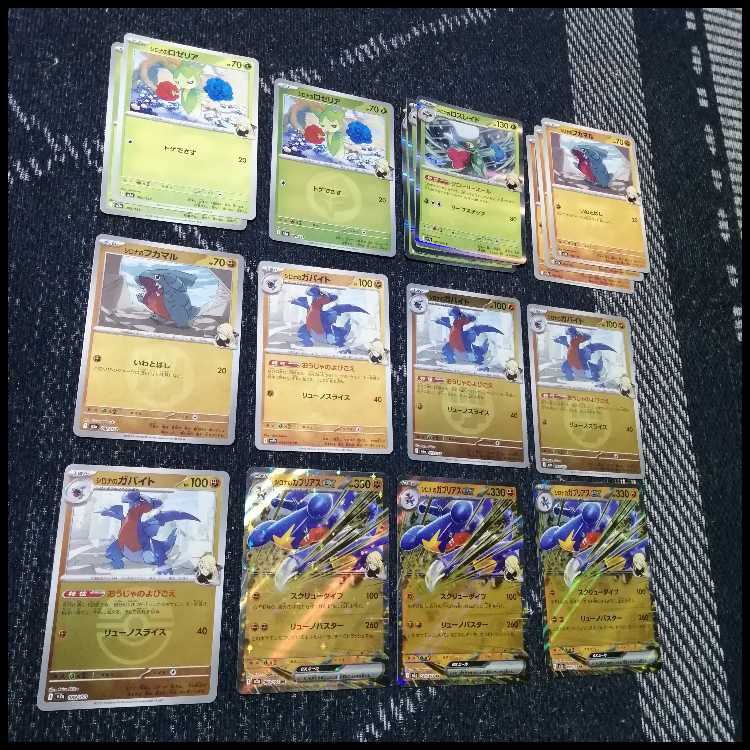 ポケモンカード　シロナのガブリアスex　デッキ　[04877] 1枚