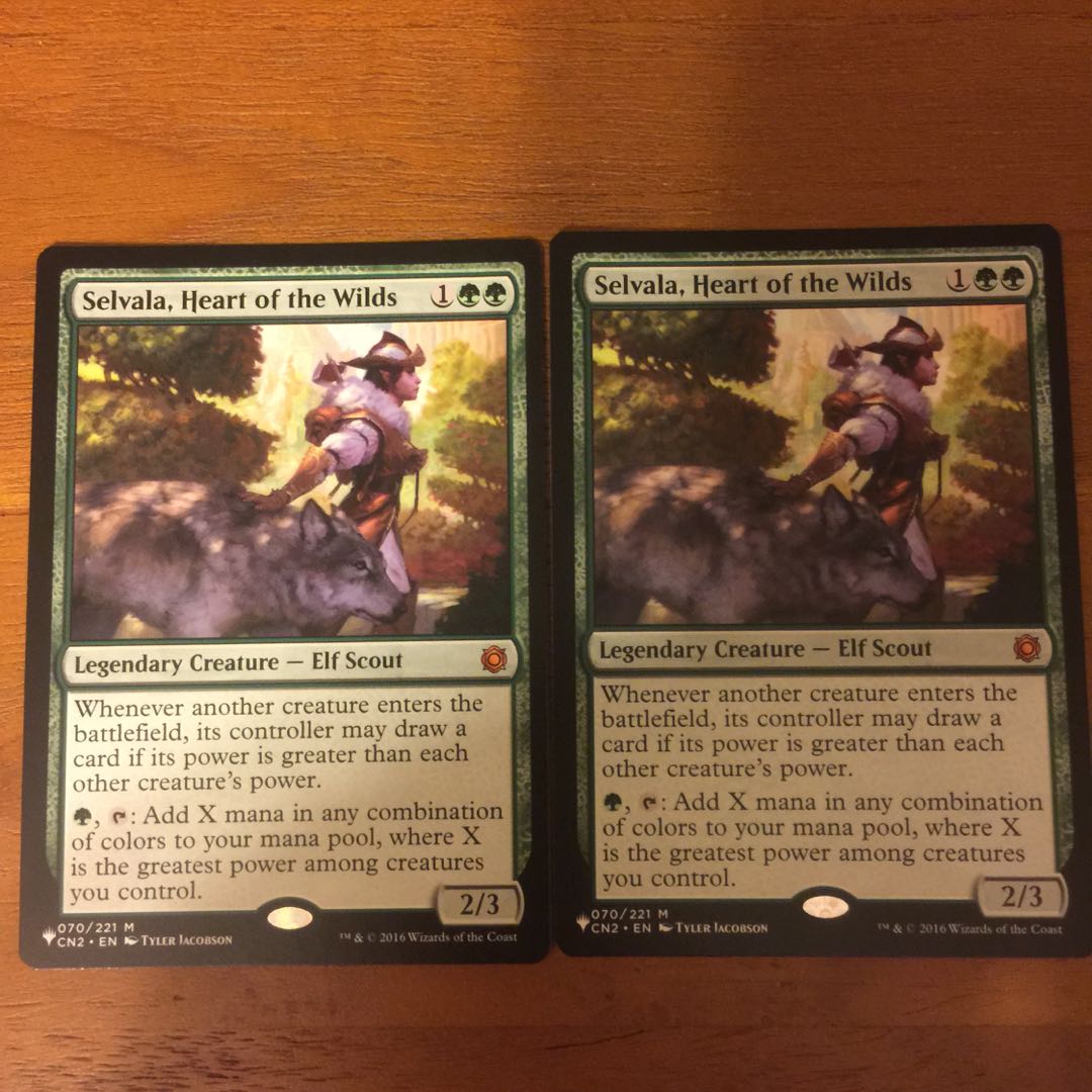 Selvala, Heart of the Wilds mb English, set of 2