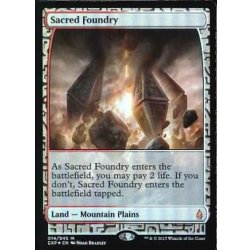 [EX+](FOIL)聖なる鋳造所/Sacred Foundry《英語》【EXP】 1枚