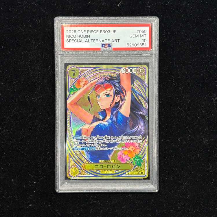 【PSA10】ニコ・ロビン(パラレル) SP EB03-055 1枚