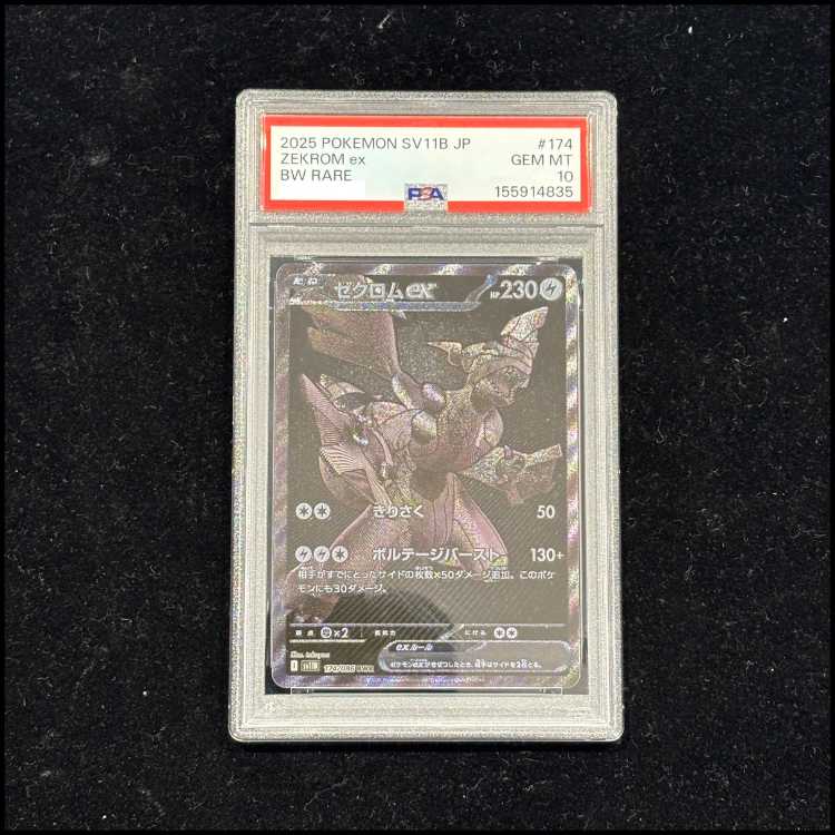 【PSA10】ゼクロムex BWR 174/086 1枚