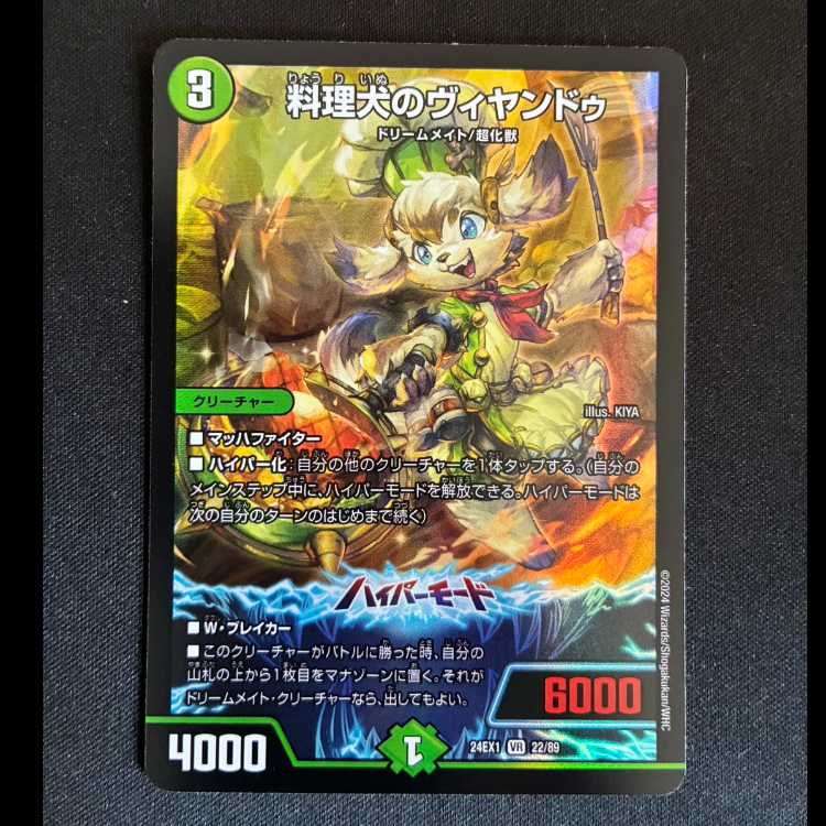 ＃料理犬のヴィヤンドゥ VR 22/89 1枚