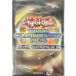 スリーブ『WCS2026黄(英語表記)』70枚入り【-】{-}《スリーブ》 1枚