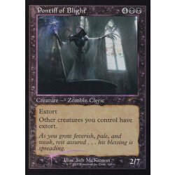 [EX+](FOIL)(848)荒廃の司教/Pontiff of Blight《英語》【SLD】 1枚
